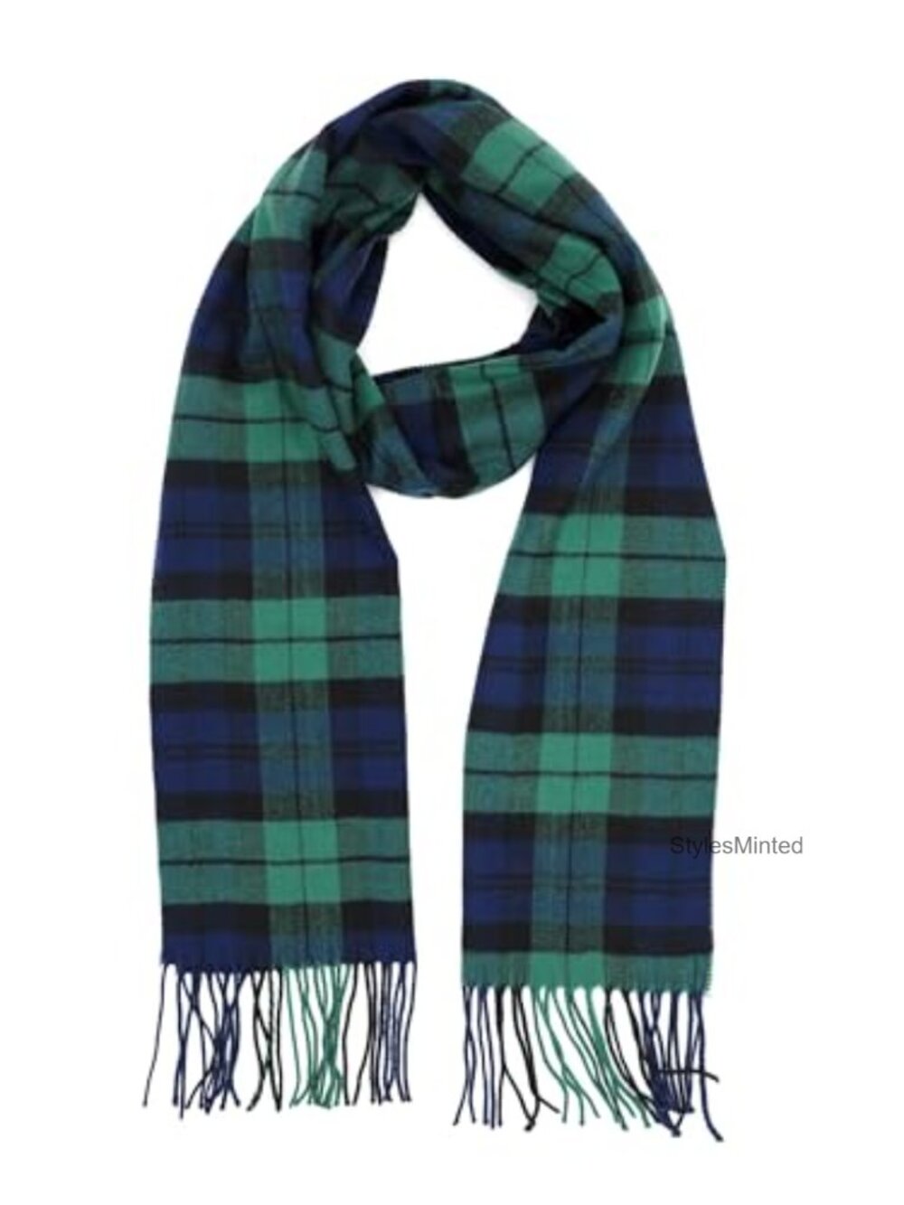Scottish Tartan Plaid Scarf 100% Viscose Cashmere Feel Winter Scarf 12x72